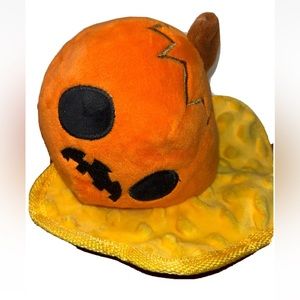 Halloween Bark Box Dog TOY Smashing Pupkin Pumpkin Squeaky Crinkle toy bark 8”